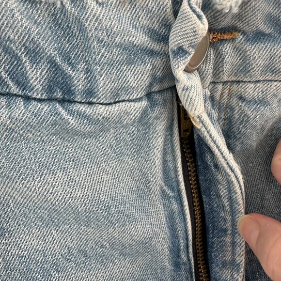 Good American Petite Good Girlfriend Maternity Jeans Size 12/31 - Picture 6 of 10